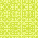 My Watercolor Garden - Geo Scroll - Green