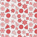 Nordic Cabin - Cookies - Red Metallic
