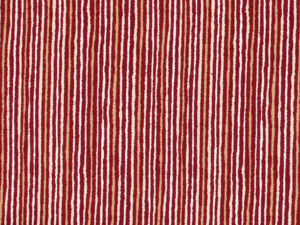 Bri's Home Collection - Burgundy Stripes