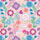 Blooming Denim - Blooms - Blush