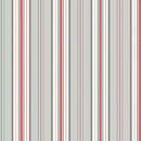 French Romance - Simone Stripe - Pink/Gray