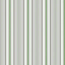 French Romance - Simone Stripe - Green/Gray
