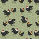 Heartland - Field Roosters - Light Green
