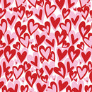 Love You Fur-Ever - Hearts Forever - White/Red