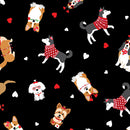 Love You Fur-Ever - Puppy Love - Black