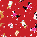 Love You Fur-Ever - Puppy Love - Red