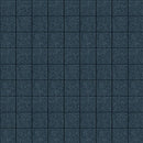 Winter Forest - Tweed Window Pane - Dark Blue