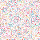 Enjoy the Ride - Kaleidoscope Geo - White