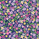 Enjoy the Ride - Springtime Floral - Navy
