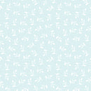 Happy Heart - Sprigs - Light Turquoise