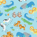 Noah's Journey - Two by Two Animals - Aqua
