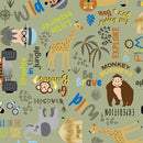 Safari Adventure - On Safari Words - Olive