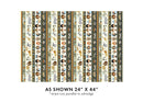 Safari Adventure - Stripe Panel (24"x44")