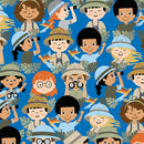 Safari Adventure - Safari Friends - Royal Blue
