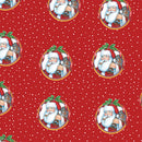 The Night Before Christmas - Santa Wreath - Red