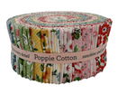 Flower Market by Poppie Cotton - 2.5" Roll (42 Strips)
