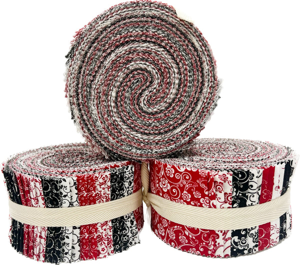 Classic Collection Black & Red - 2.5" Roll (40 cuts)