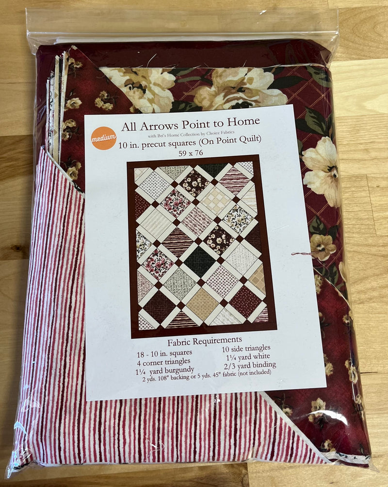 All Arrows Point to Home - Quilt Kit
