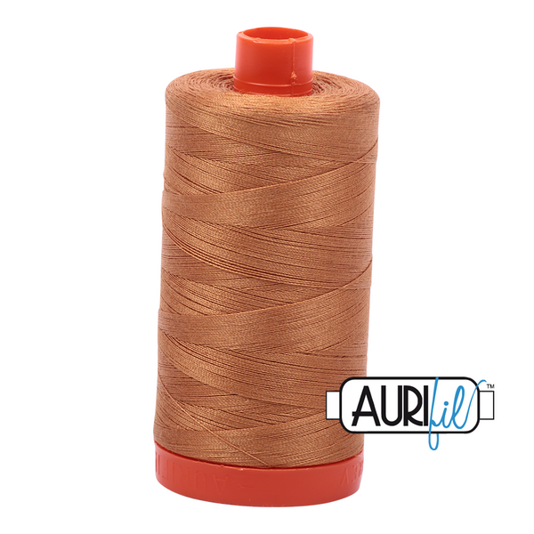 Aurifil 50wt Mako Cotton Thread - Golden Toast #2930