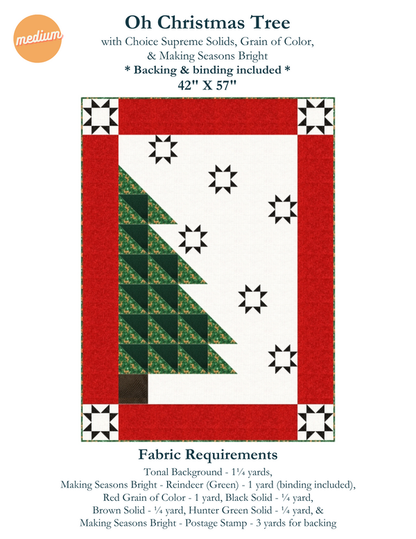 Oh Christmas Tree - Quilt Kit