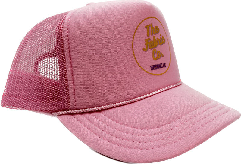Youth Trucker Hat - Pink