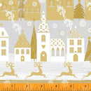 Holiday Village - Metallic - Gold