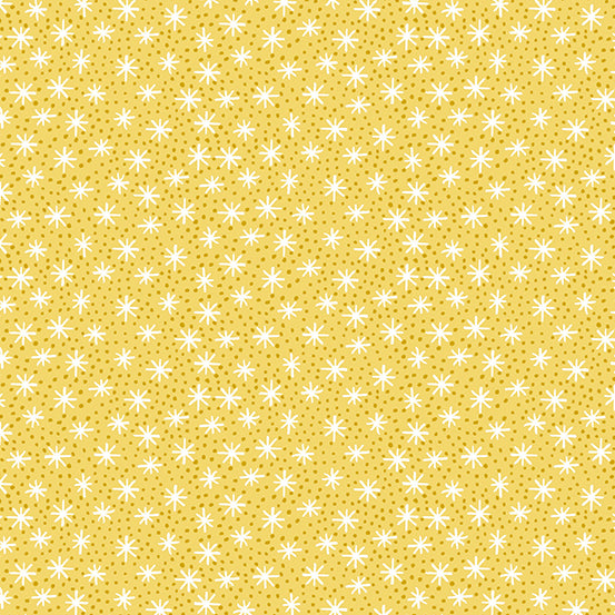 Furry & Bright - Star Dot - Yellow