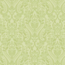 Hummingbirds and Honeysuckle - Damask (Celery)