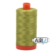 Aurifil 50wt Mako Cotton Thread - Light Leaf Green #1147
