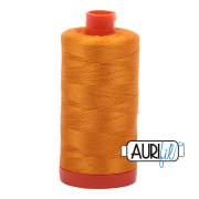 Aurifil 50wt Mako Cotton Thread - Yellow Orange #2145