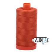 Aurifil 50wt Mako Cotton Thread - Rusty Orange #2240