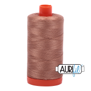 Aurifil 50wt Mako Cotton Thread - Cafe Au Lait #2340