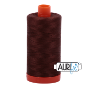 Aurifil 50wt Mako Cotton Thread - Chocolate #2360