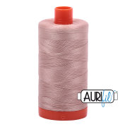 Aurifil 50wt Mako Cotton Thread - Antique Blush #2375