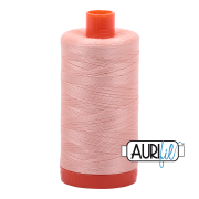 Aurifil 50wt Mako Cotton Thread - Light Blush #2420