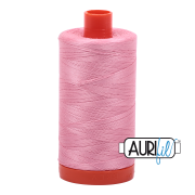 Aurifil 50wt Mako Cotton Thread - Baby Pink #2425