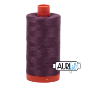 Aurifil 50wt Mako Cotton Thread - Mulberry #2568