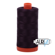 Aurifil 50wt Mako Cotton Thread - Aubergine #2570