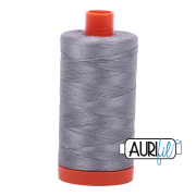 Aurifil 50wt Mako Cotton Thread - Grey #2605