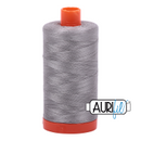 Aurifil 50wt Mako Cotton Thread - Stainless Steel
