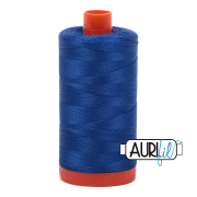 Aurifil 50wt Mako Cotton Thread - Medium Blue #2735