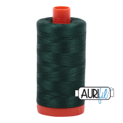 Aurifil 50wt Mako Cotton Thread - Medium Spruce #2885