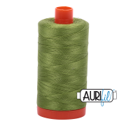 Aurifil 50wt Mako Cotton Thread - Fern Green #2888