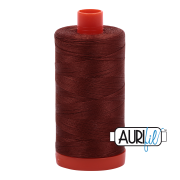 Aurifil 50wt Mako Cotton Thread - Copper Brown #4012