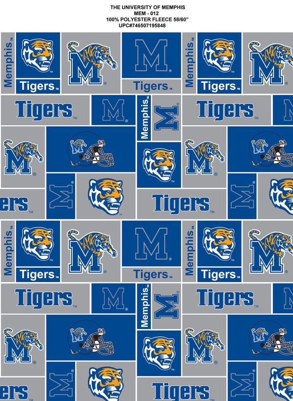 Memphis Tigers - Fleece - Logo