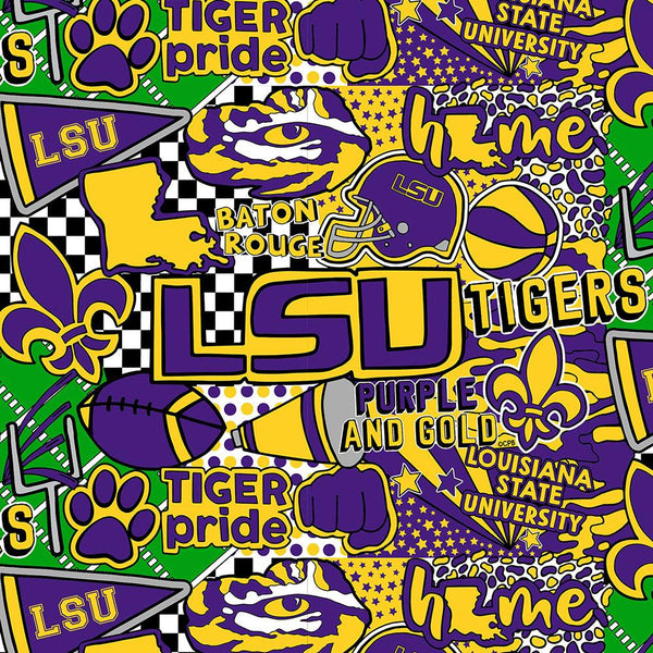 LSU Tigers - Pop Art