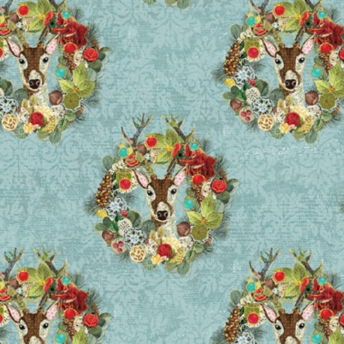 Christmas Magic - Joyful Wreaths - Teal