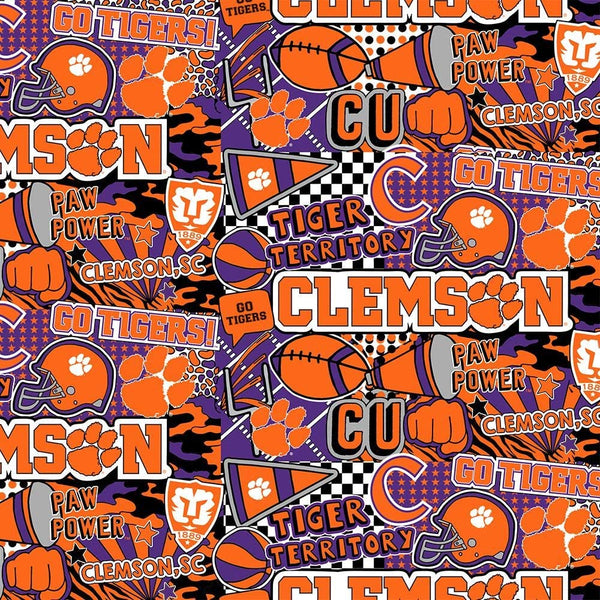 Clemson Tigers - Pop Art