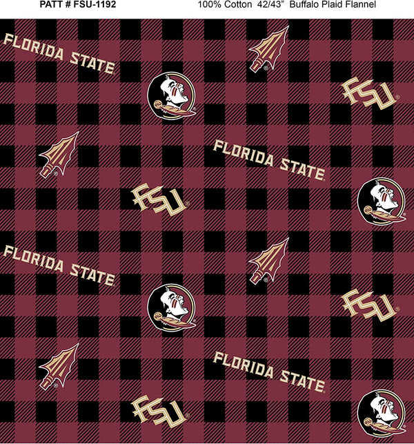 Florida State Seminoles - Flannel Check