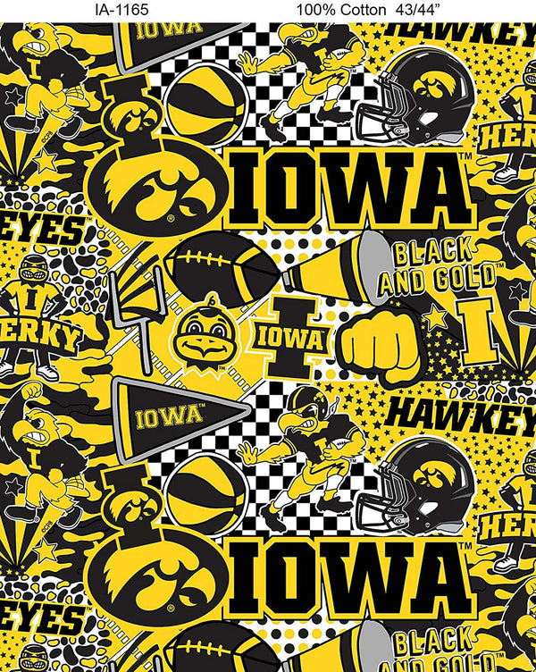 Iowa Hawkeyes - Pop Art